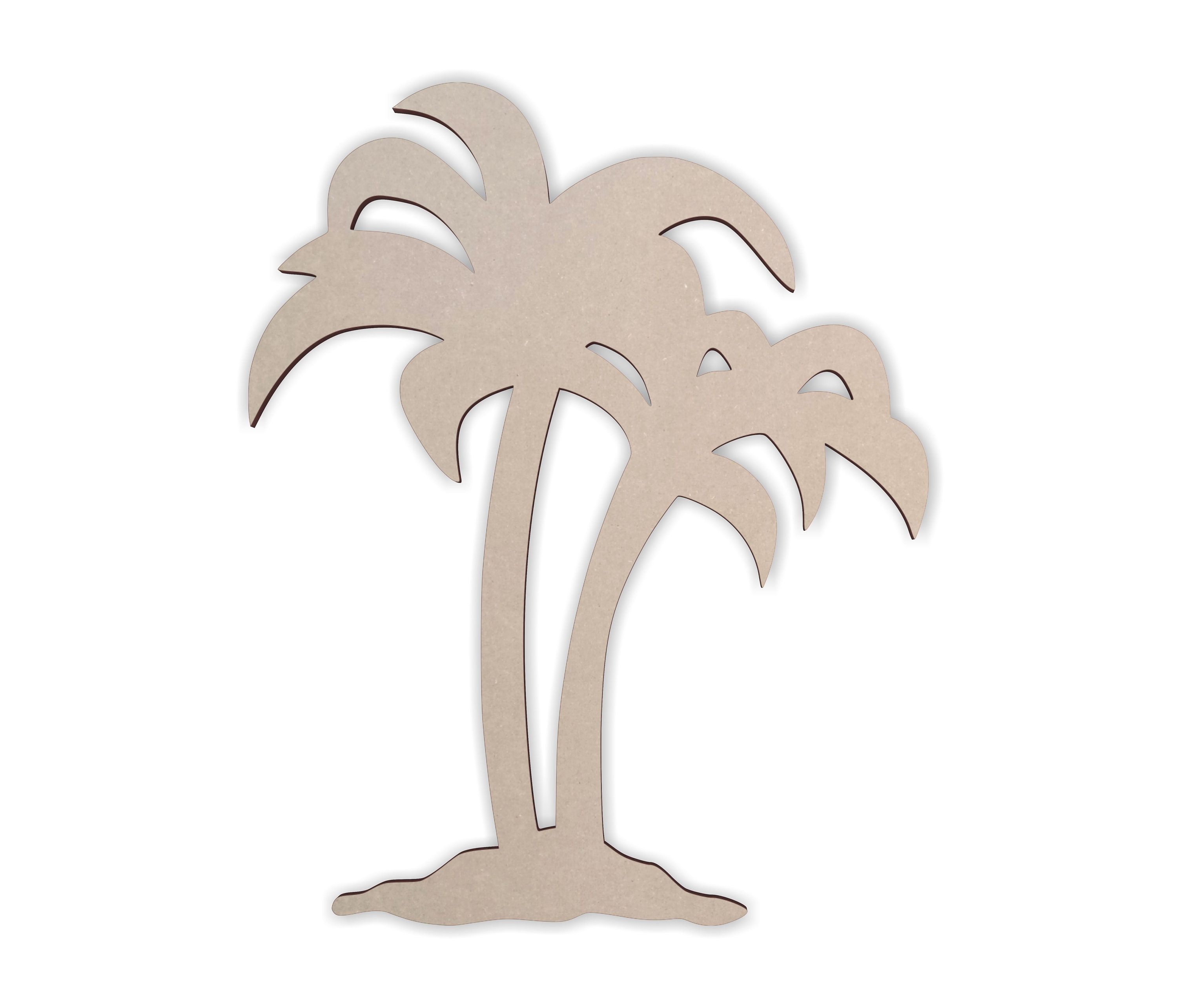 Wooden Palm Tree Shape Wooden Cutout Wall Art Home Decor Etsy 日本