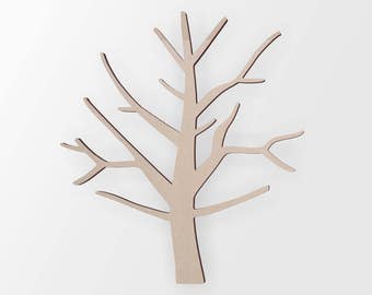Holzbaumform - Ausschnitt, Wohnkultur, unvollendet und in vielen Größen erhältlich