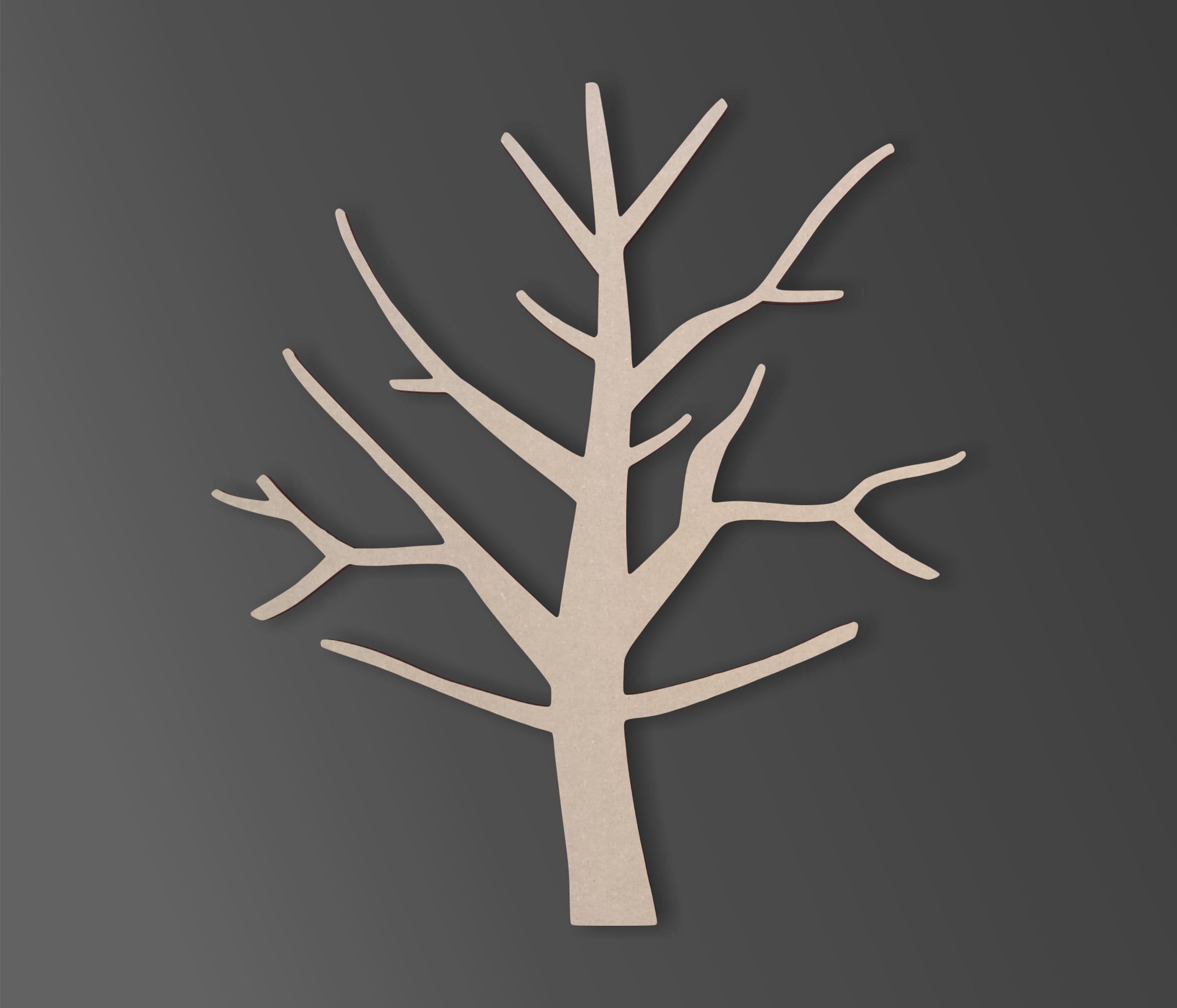 Tree Wood Cut Out