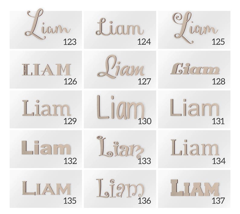 Personalized Name for Above Crib Wooden Name Sign Nursery Etsy