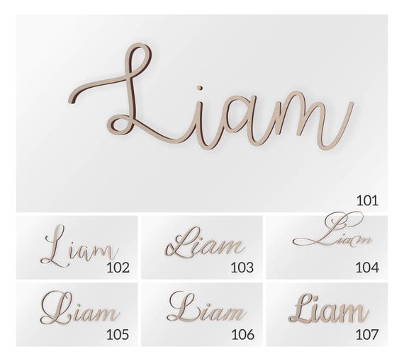 Personalized Name for Above Crib Wooden Name Sign Nursery Etsy