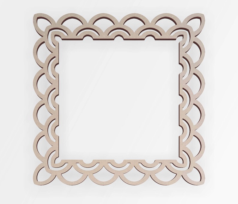 Wooden Decorative Frame Wooden Cutout Wall Art Home Decor Etsy