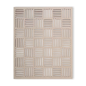 Hash Lattice Panel - Wooden Cutout, Wall Art, Home Decor, Wall Hanging, Unfinished and Available in Many Sizes