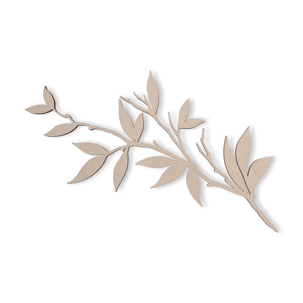 Wooden Branch Cutout, Home Decor, Wall Hanging, Family Tree Branch, Nature Room Decor, Unfinished and Available in Many Sizes