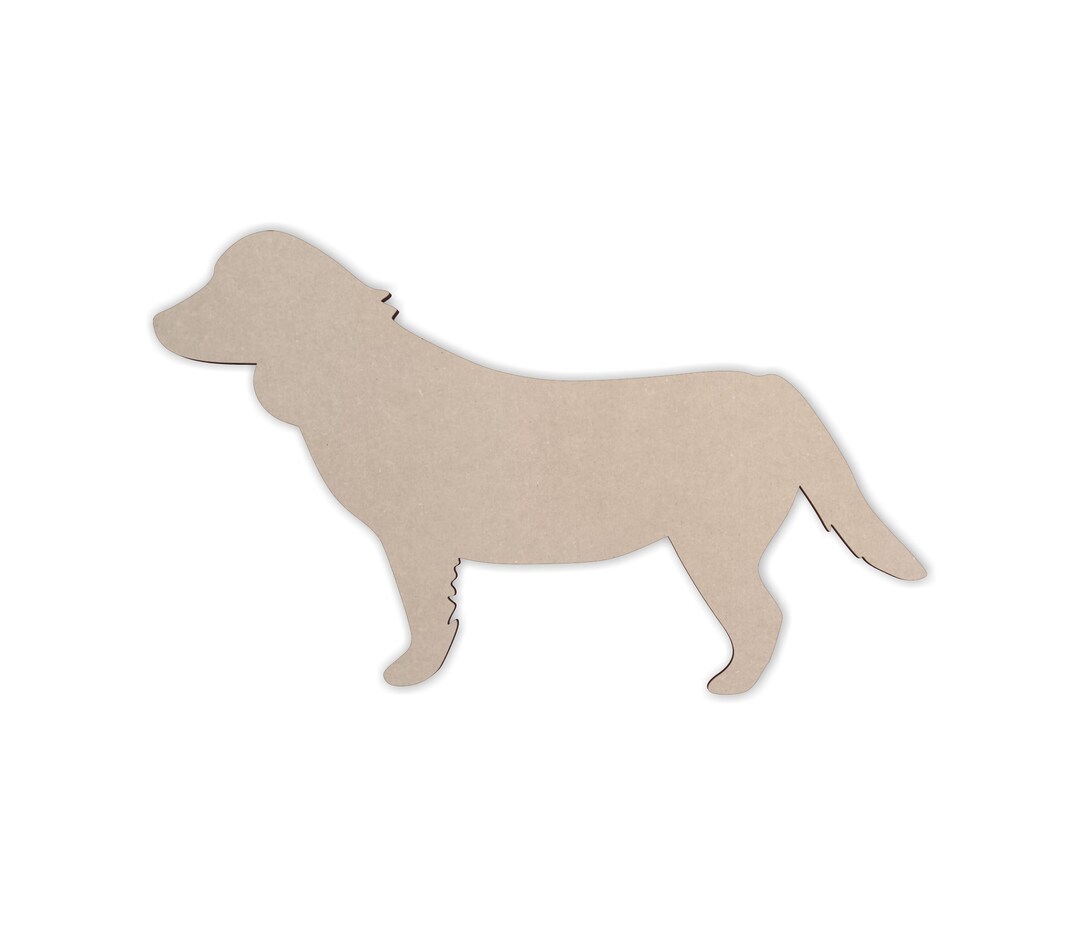 Wooden Dog Wall Art Silhouette Cutout Queen Elizabeth Pocket Beagle