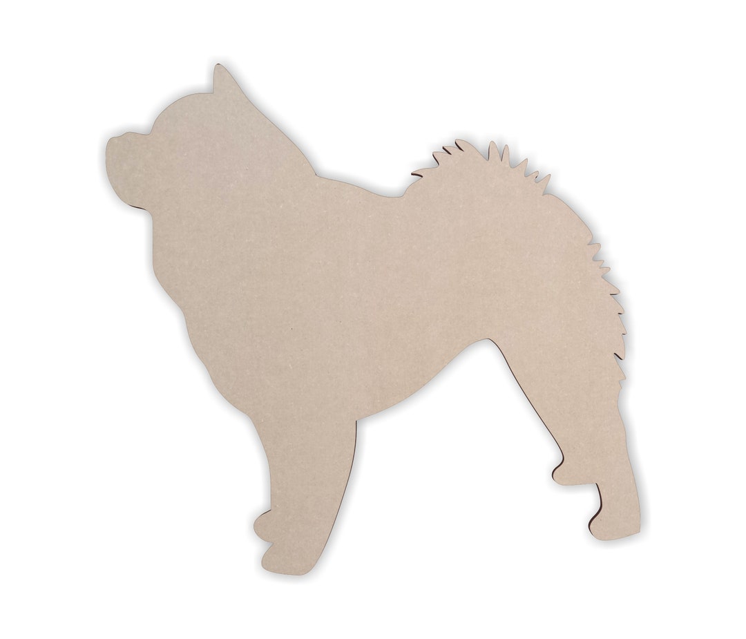Wooden Dog Wall Art Silhouette Cutout Chow Chow Gift for Etsy