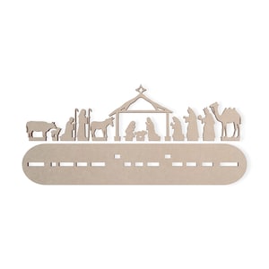 Wooden Nativity Set, Manger Scene, Great Christmas Gift