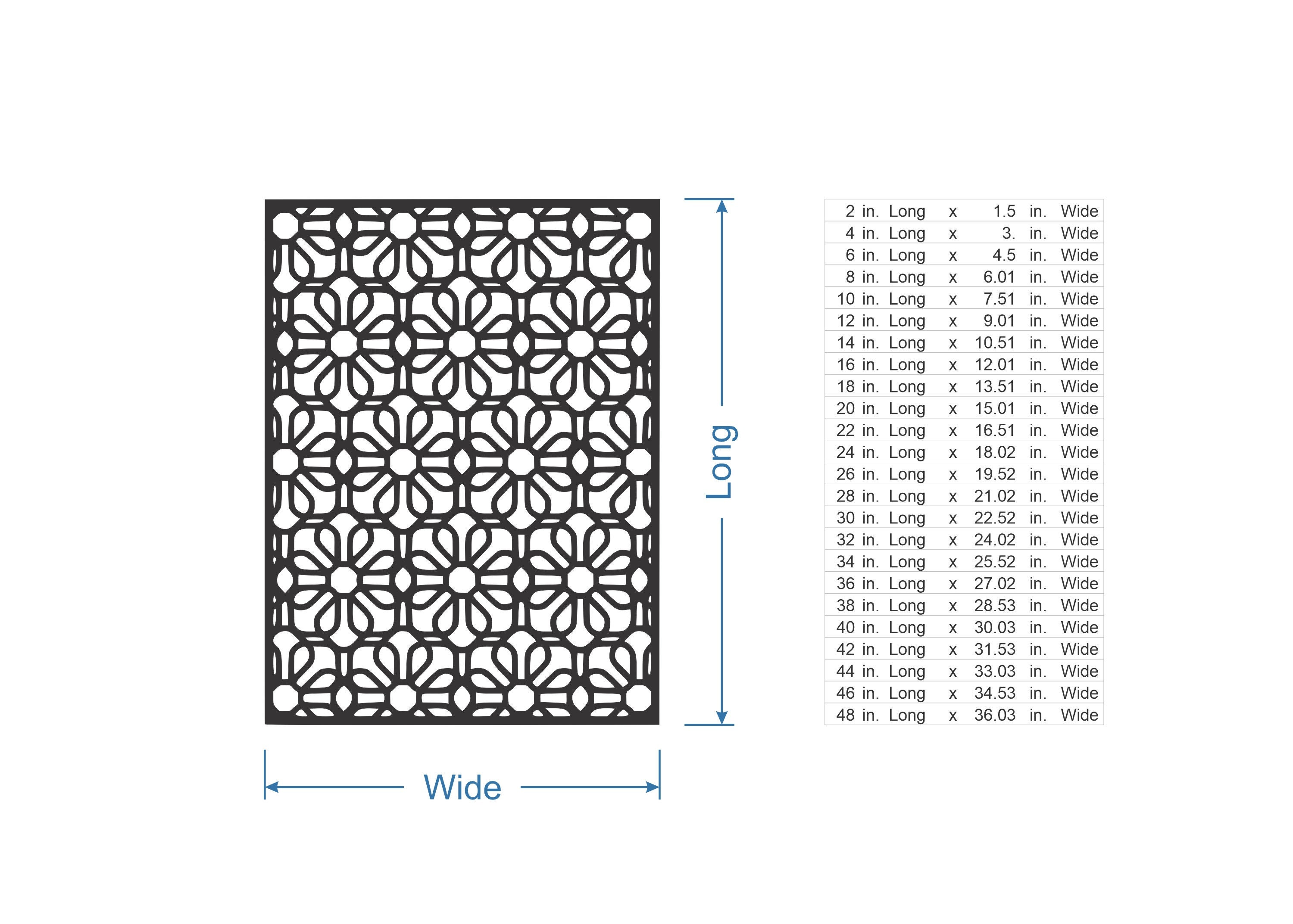 Wood Flower Lattice Design Mandala Wall Art for Home Decor - Etsy