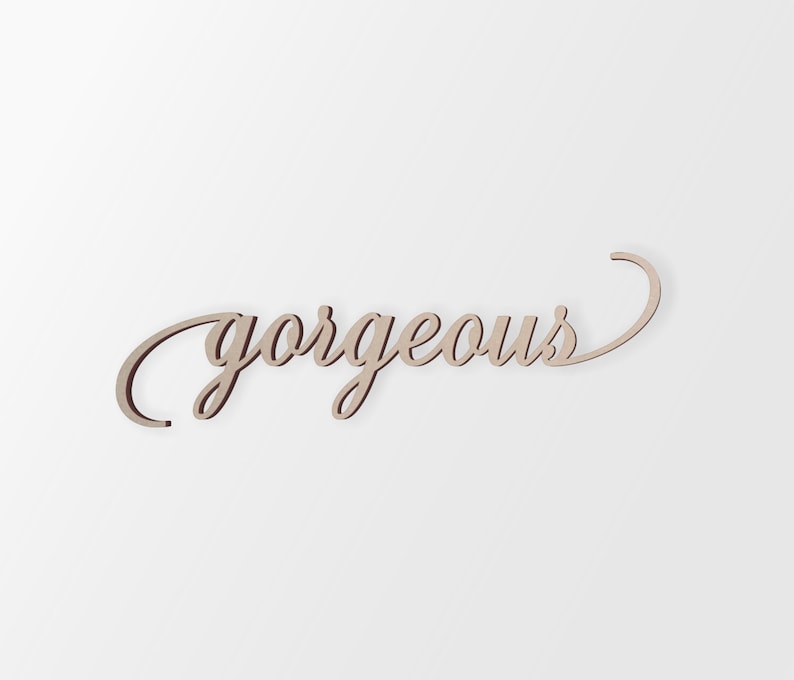 Wall Art Word Cutout Cutout Etsy