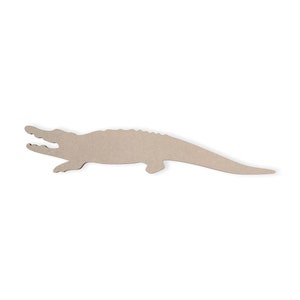 Alligator Decor, Door Hanger, Decal, Wall Art , Unfinished Ready to Paint