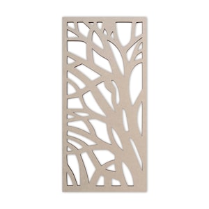 Wooden Shape Tree Branch Lace Panel, Wooden Cutout, Wall Art, Home Decor, Wall Hanging, Unfinished and Available in Many Sizes