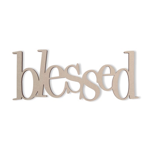 MEMORIES Wall Decor Word Cutout Home Decor Unfinished and Etsy