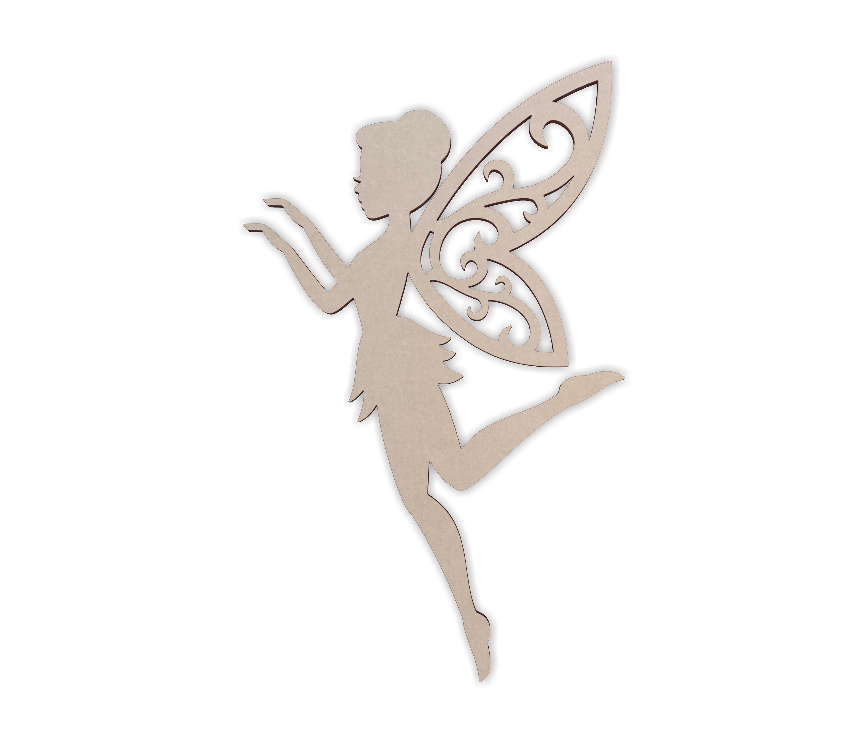 Fairy - Laser Cut Out Unfinished Wood Craft Shape MYTH137 Fairy - Laser Cut Out Unfinished Wood Craft Shape MYTH137