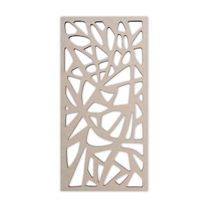 Wood Branches Lattice - Mandala Wall Art for Home Decor, Wall Panels, Overlays, Trellis, Privacy Screens & Yard Decor