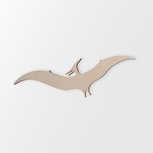 Pterodactyl Wall Art , Unfinished and Available in Many Sizes Wide