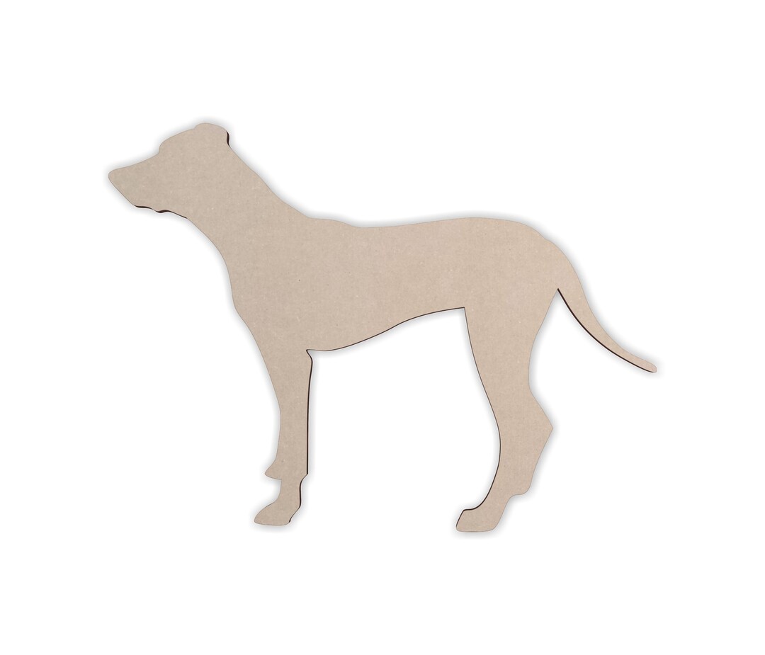 Wooden Dog Wall Art Silhouette Cutout Villano De Las Etsy