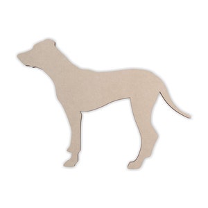 Wooden Dog Wall Art Silhouette Cutout - Villano de las Encartaciones - Gift for Pet Lover - Unfinished and Available 2 to 42 Inches