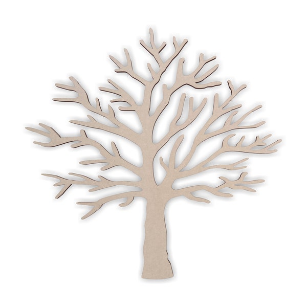 Wooden Tree Shape - Cutout, Home Decor, Unfinished and Available in Many Sizes