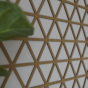 Custom Wooden Lattice - Trellis, Mandala Wall Art for Home Decor, Wall Panels, Overlays, Privacy Screens