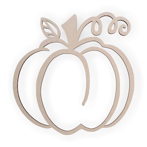 Wooden Harvest Pumpkin Fall Decor, Wooden Cutout, Wall Art, Home Decor, Wall Hanging, Unfinished Ready to Paint