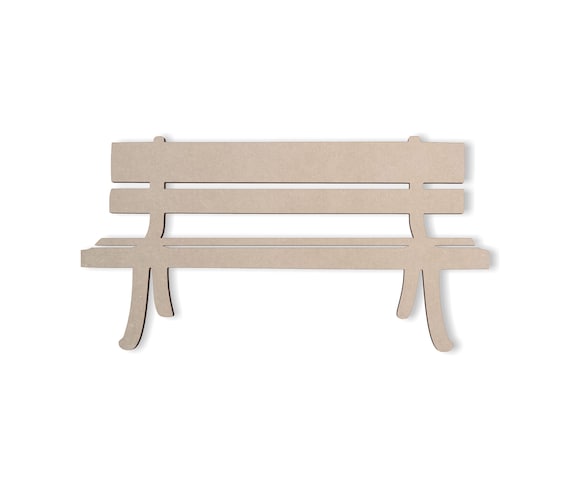Unfinished 2024 outdoor bench