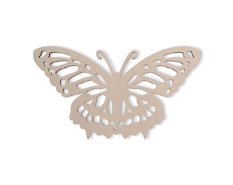 Butterfly Cutout -Wooden Butterfly Cutout, Wall Art, Home Decor, Wall Hanging, Unfinished and Available in Many Sizes