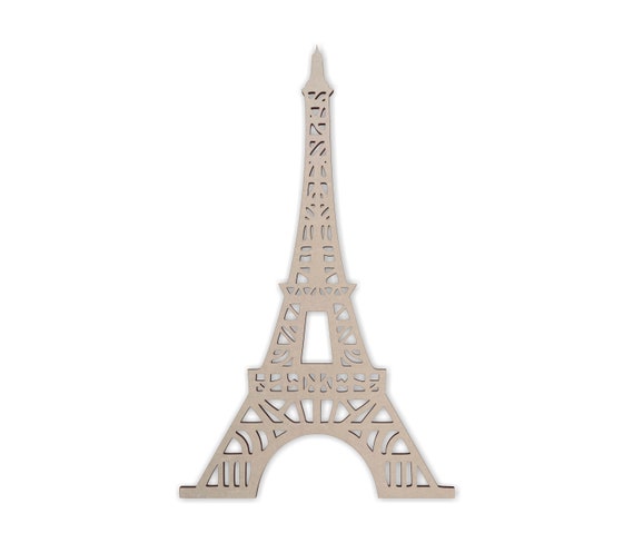 Tour Eiffel en forme de bois, découpe en bois, art mural, décor à la  maison, tenture murale, inachevé et disponible en plusieurs tailles -   Canada