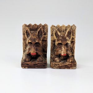 Scottish Terrier Bookends