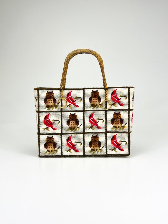 Vintage Needlepoint Handbag