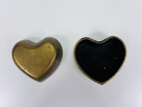 Brass Heart Trinket Box - image 9