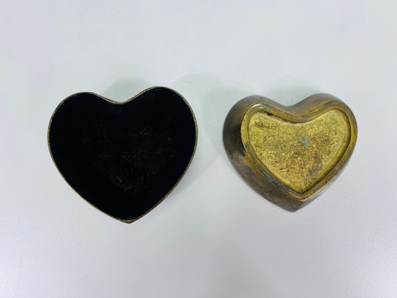 Brass Heart Trinket Box - image 8