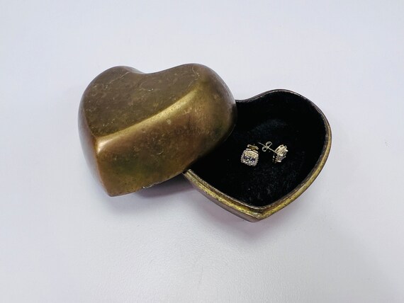 Brass Heart Trinket Box - image 2
