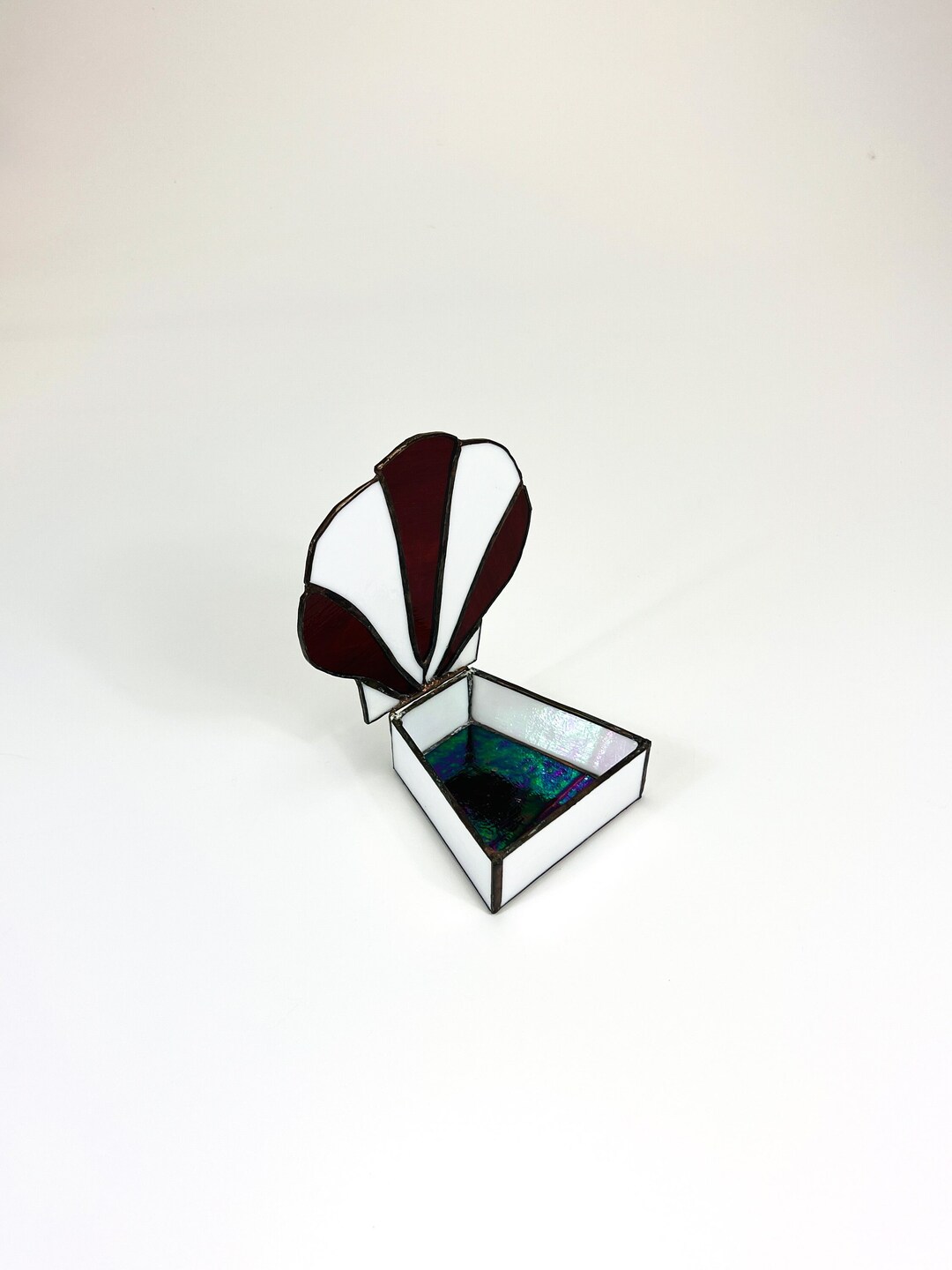 Stained Glass Trinket Box Etsy