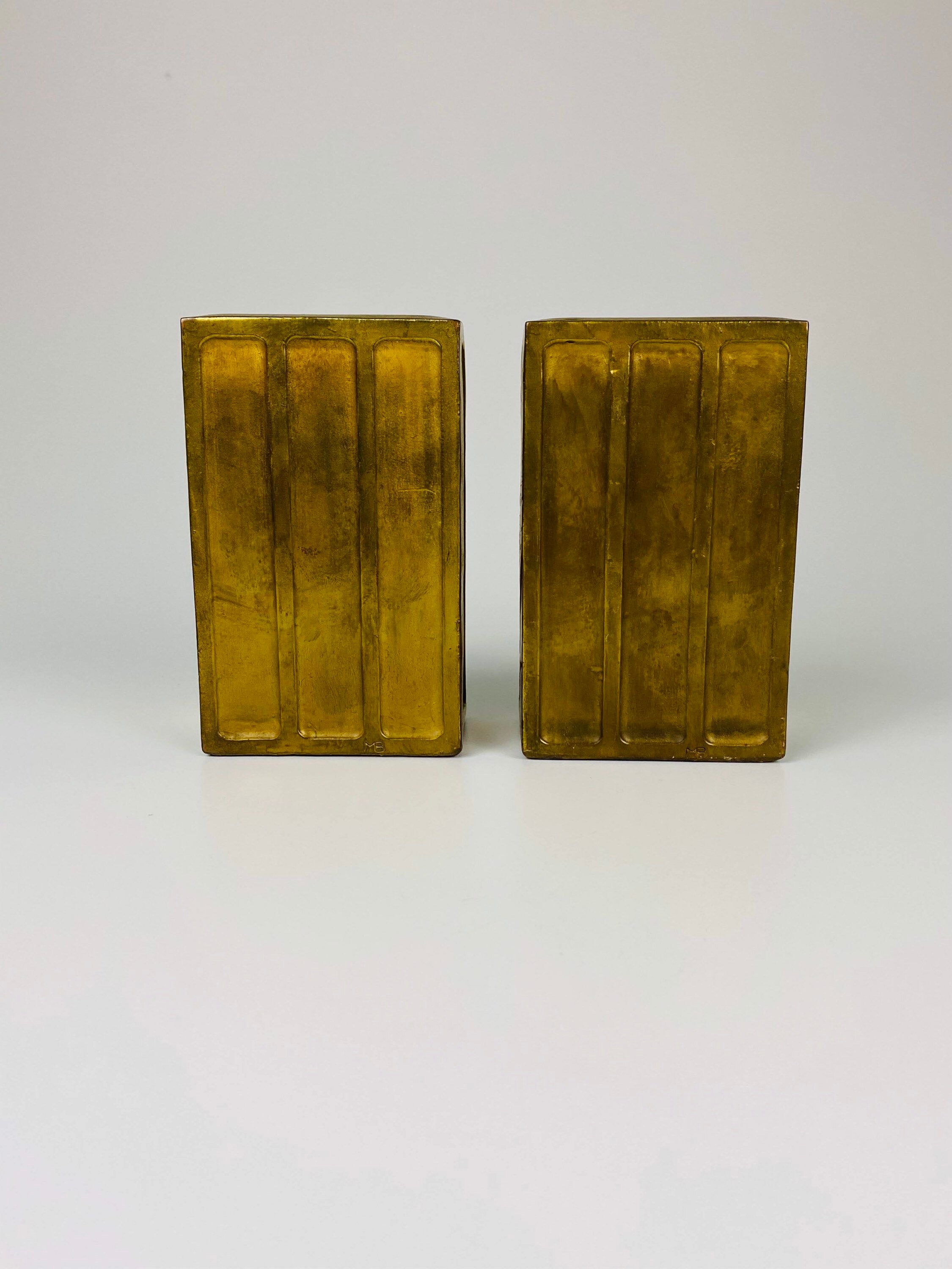 Marion Bronze Presidential Bookends Etsy