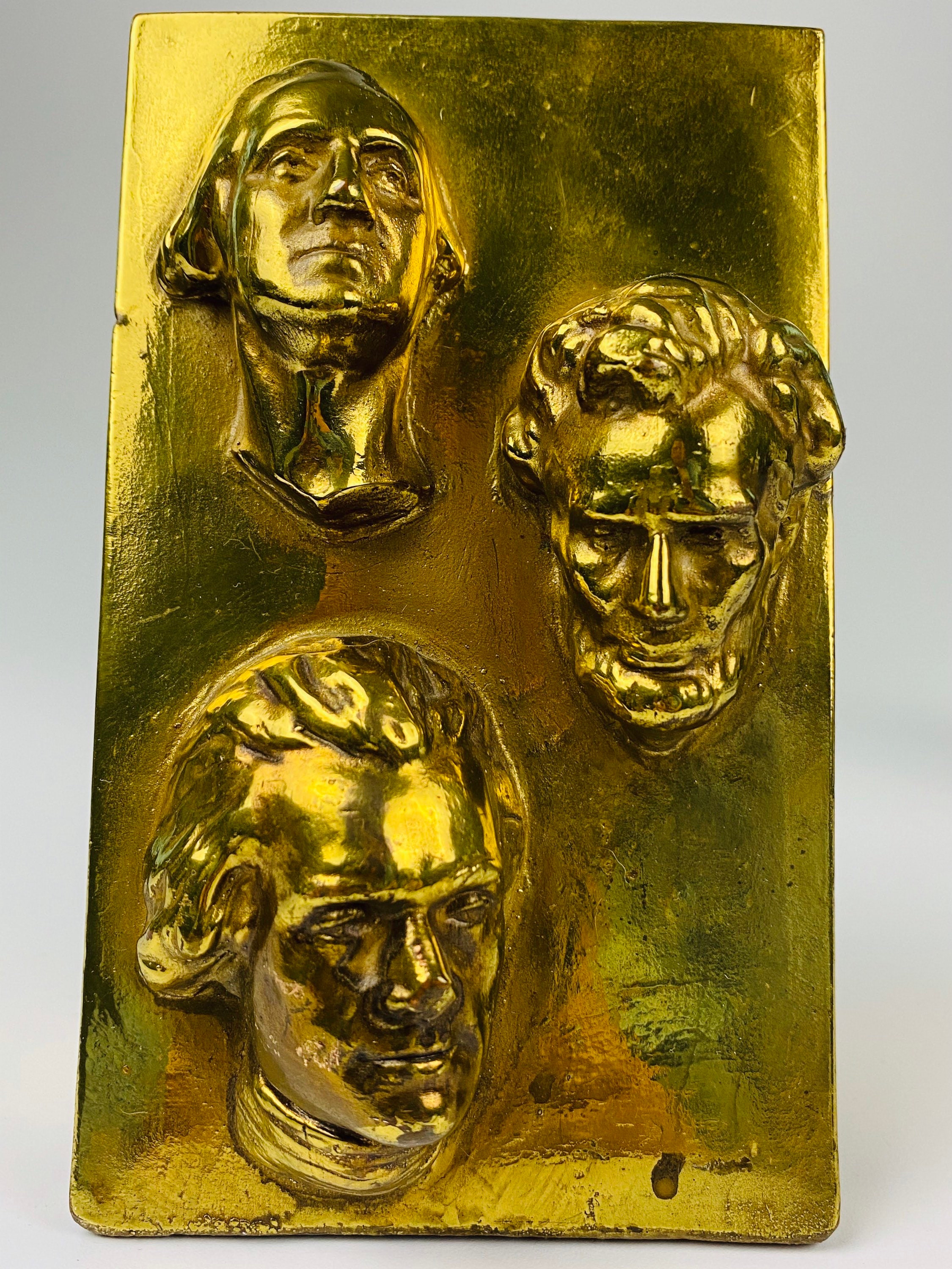 Marion Bronze Presidential Bookends Etsy