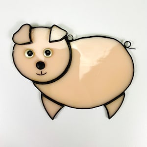 Stained Glass Piggy
