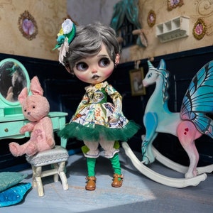 Conjunto de ropa para muñecas Blythe-atuendo para muñeca Blythe-Vestido Blythe