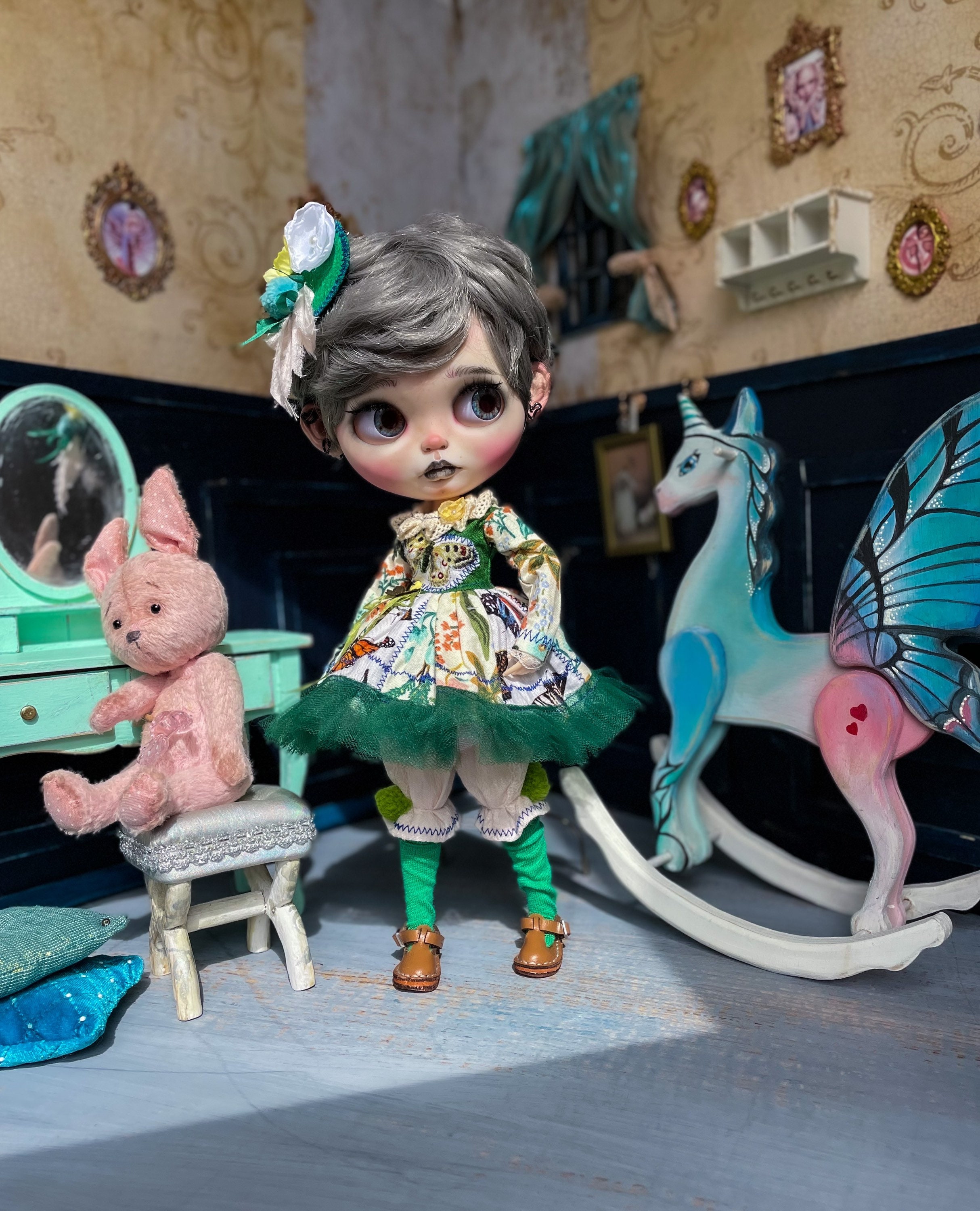 Set of clothes for Blythe dolls-outfit for Blythe doll-Blythe dress