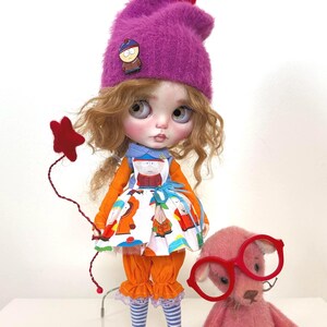 Set of clothes for Blythe dolls- dress for Blythe dolls-outfit Blythe dolls