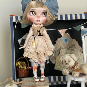 outfit for Blythe doll- dress for Blythe - сlothes for Blythe Doll