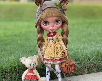 Set of clothes for Blythe-outfit for Blythe doll-dress for Blythe doll