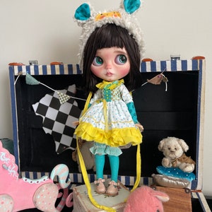Outfit for Blythe dolls- dress for Blythe - set of сlothes for Blythe Dolls
