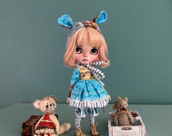 Klädset till Blythe-outfit till Blythe-klänning till Blythe-dockan