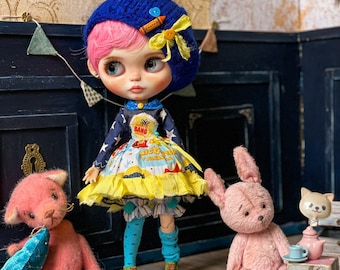 outfit for Blythe doll- clothes Blythe- Blythe dress