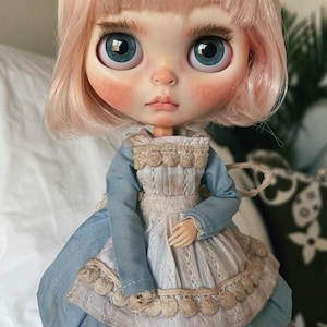 Alice- outfit for Blythe doll- dress for Blythe - сlothes for Blythe Doll
