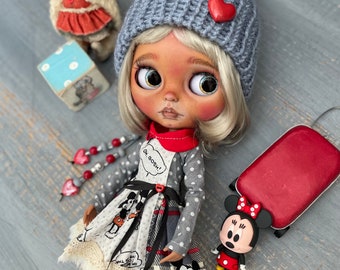 Minie - Ensemble de vêtements pour Blythe - tenue pour poupée Blythe - robe pour poupée Blythe