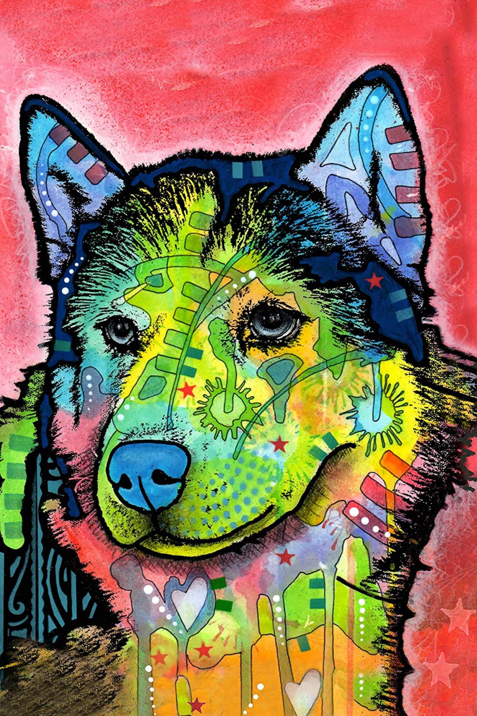 Jigsaw Puzzle Dean Russo Husky Puzzles Toys Games | Etsy