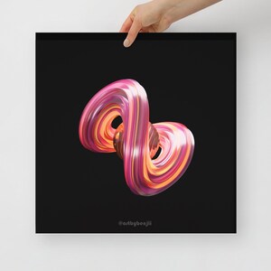 Abstract Wall Art - Original Artwork Print For Home Office Decor/House Decor
