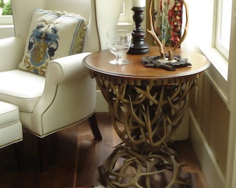 Fireside Antler Table