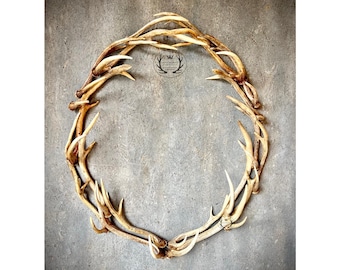 Axis Antler Wreath